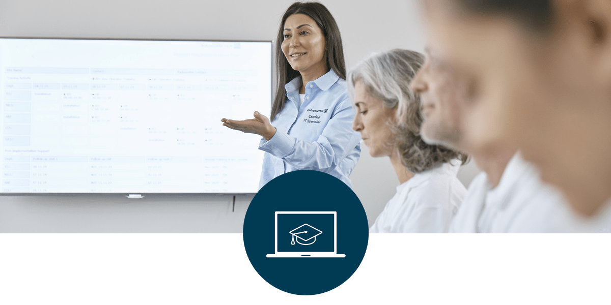 Radiometer - Connect&Care ile beceriler öğrenin